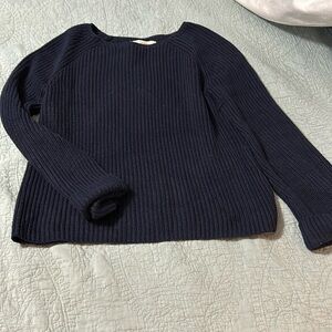 Navy sweater